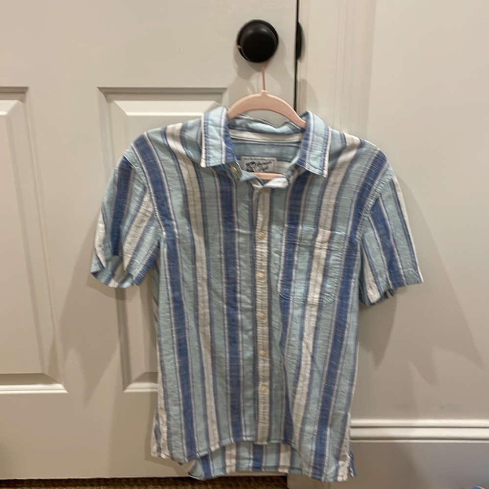 3x American Eagle Button-Up Poolside Shirts Size Small - Picture 5 of 10